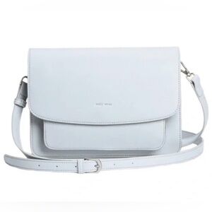 Pixie Mood Zoe Grey Vegan Leather Crossbody Bag NWT